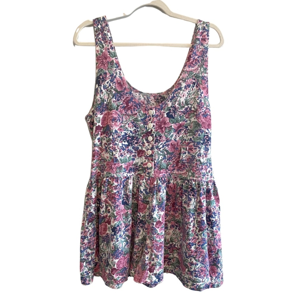 Vintage Floral Romper